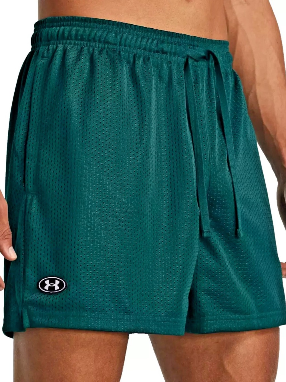 Under Armour Teal Mesh Athletic Shorts
